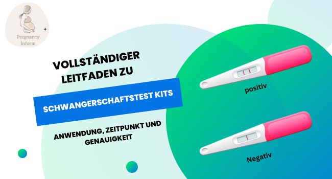 Schwangerschaftstest Kits - Anwendung, Zeitpunkt, Genauigkeit